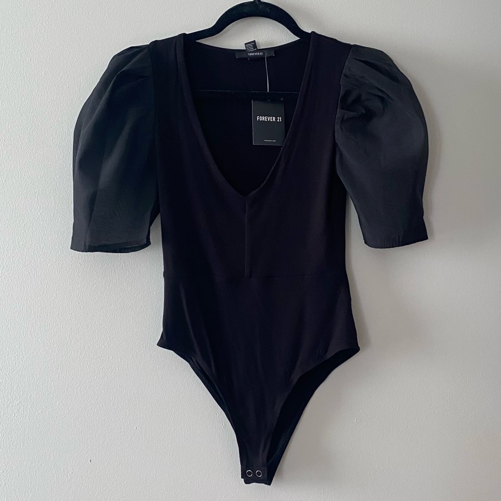 Puff Sleeve Bodysuit